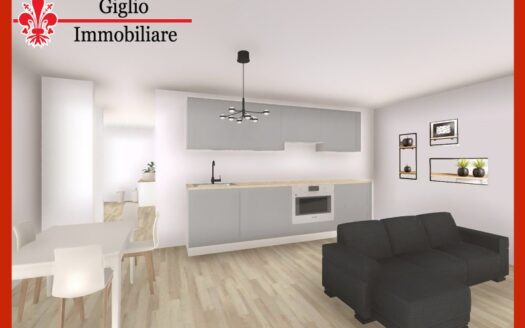 Bilocale al piano primo con terrazzo abitabile