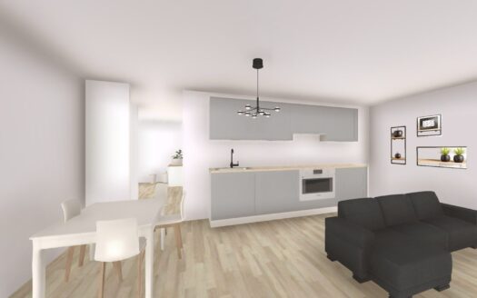 Bilocale al piano primo con terrazzo abitabile